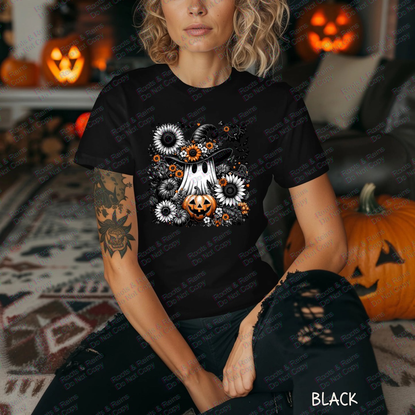 Spooky Sunflower Spirit