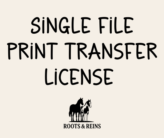 Single File Print Transfer License