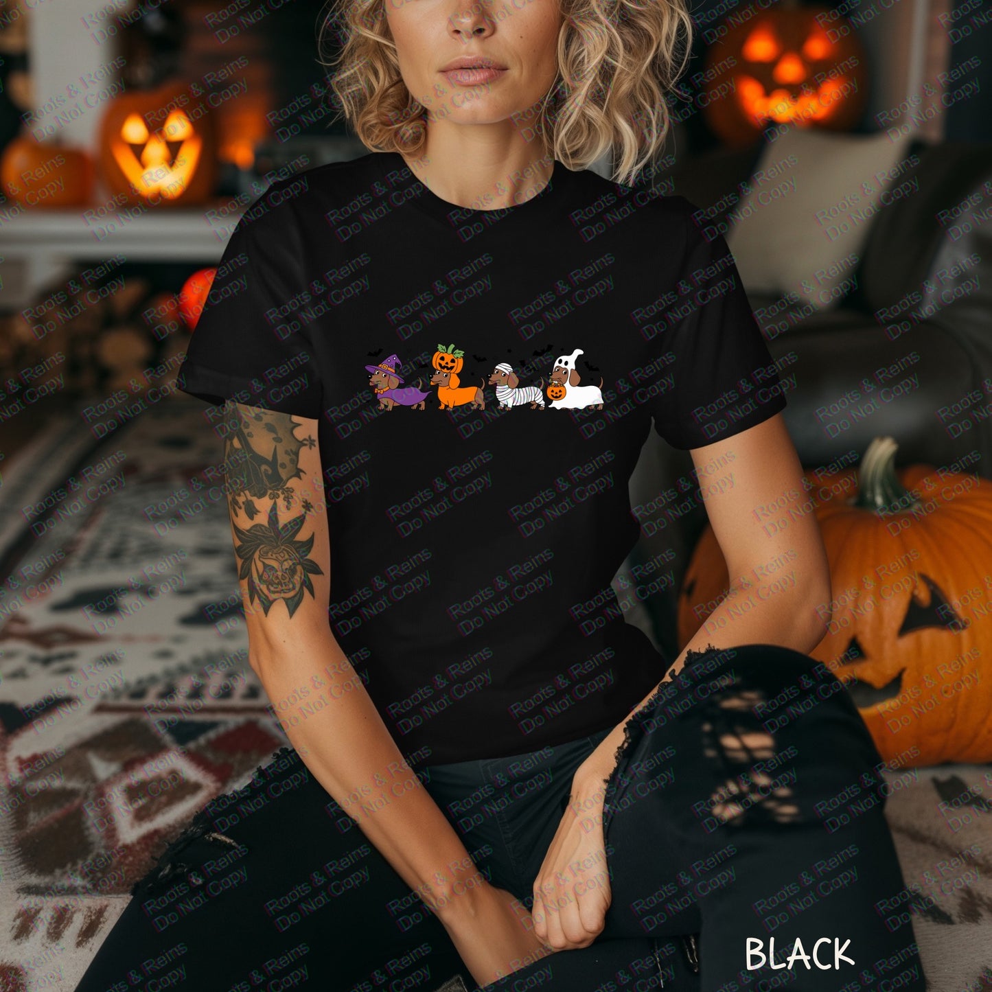 Howl-O-Ween Dachshunds